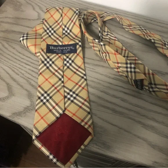 Burberry tradition plaid tie - Picture 2 of 2
